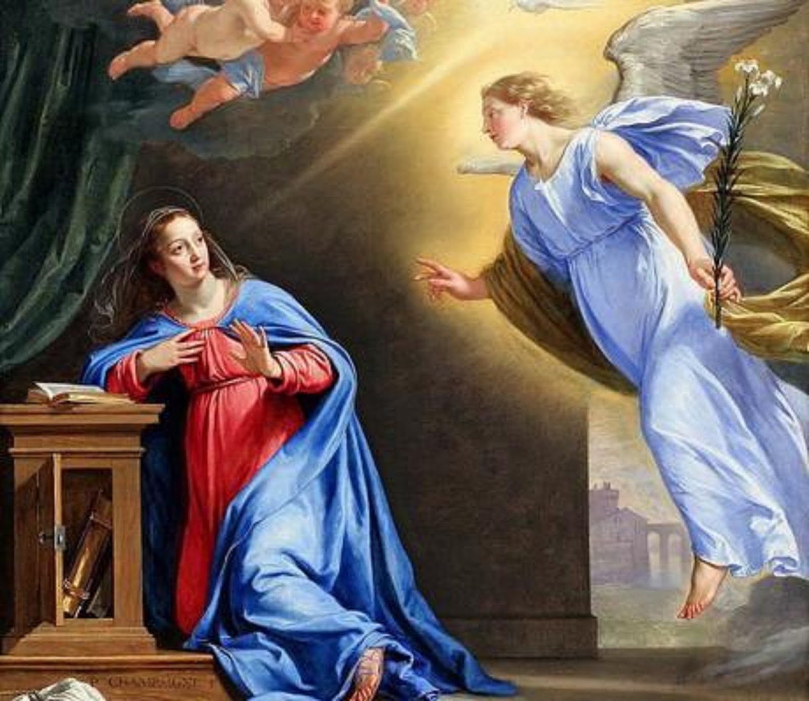 Historia De La Anunciacion Del Angel Gabriel Para Niños